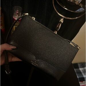 Kate Spade Lola Glitter Crossbody Purse 🖤